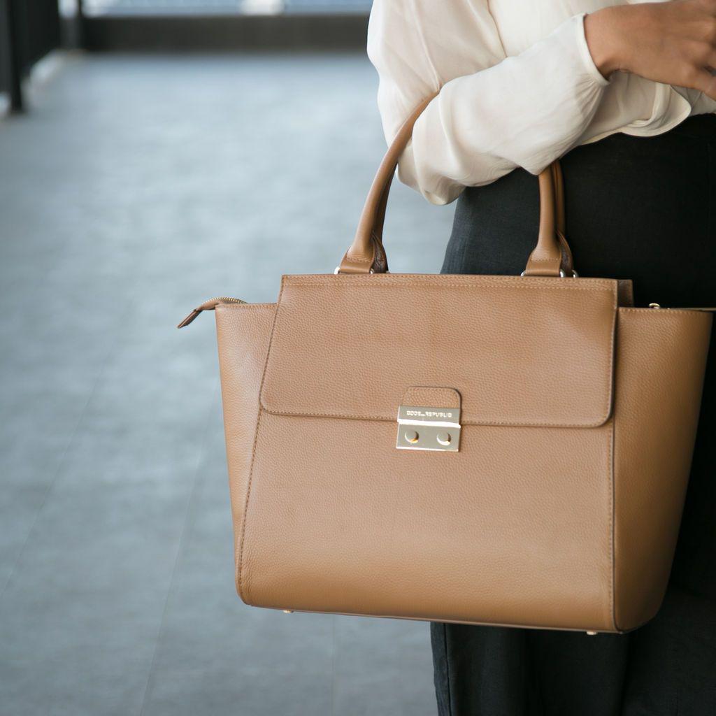 SNEAKIFY Designer Laptop Handbag LEATHER