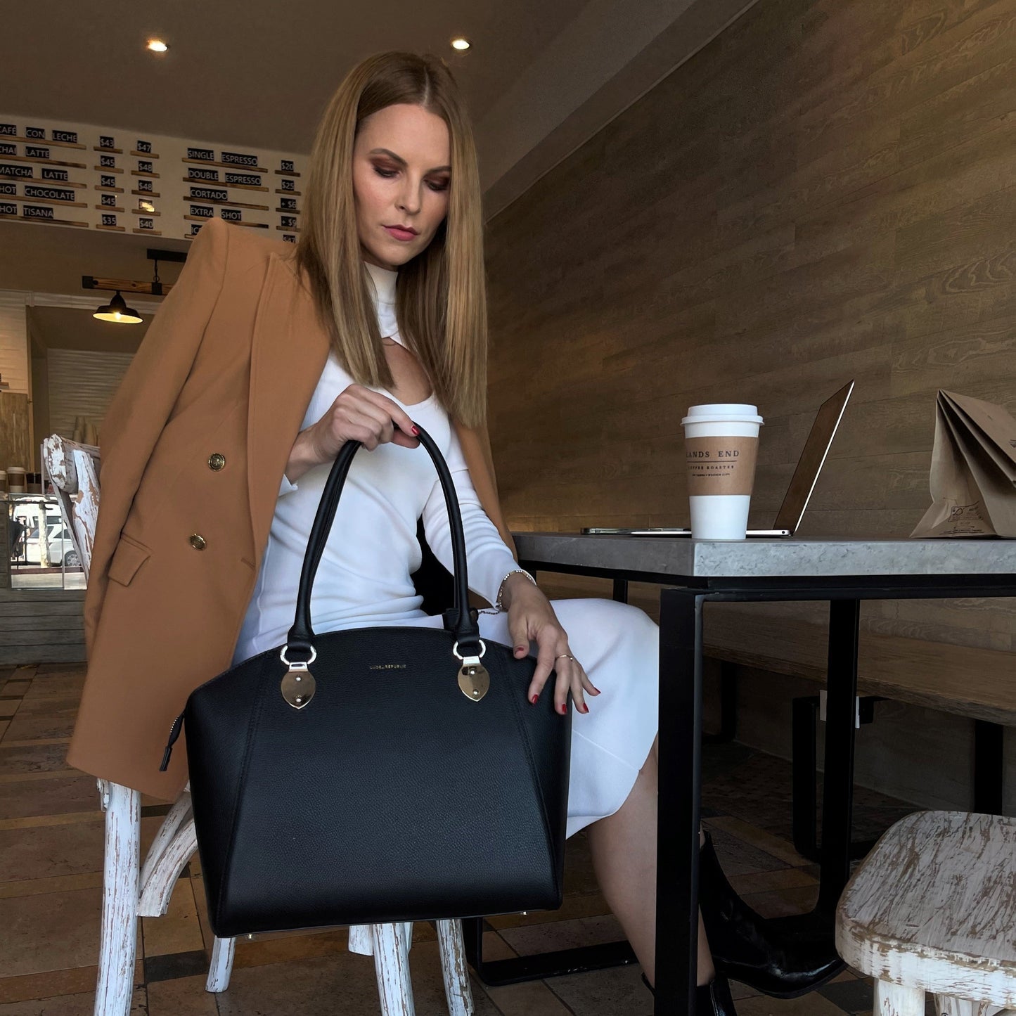 SNEAKIFY LAPTOP HANDBAG ITALIAN LEATHER