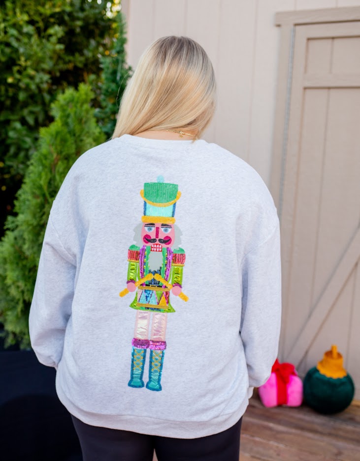 Jolly Holiday Nutcracker Sweatshirt