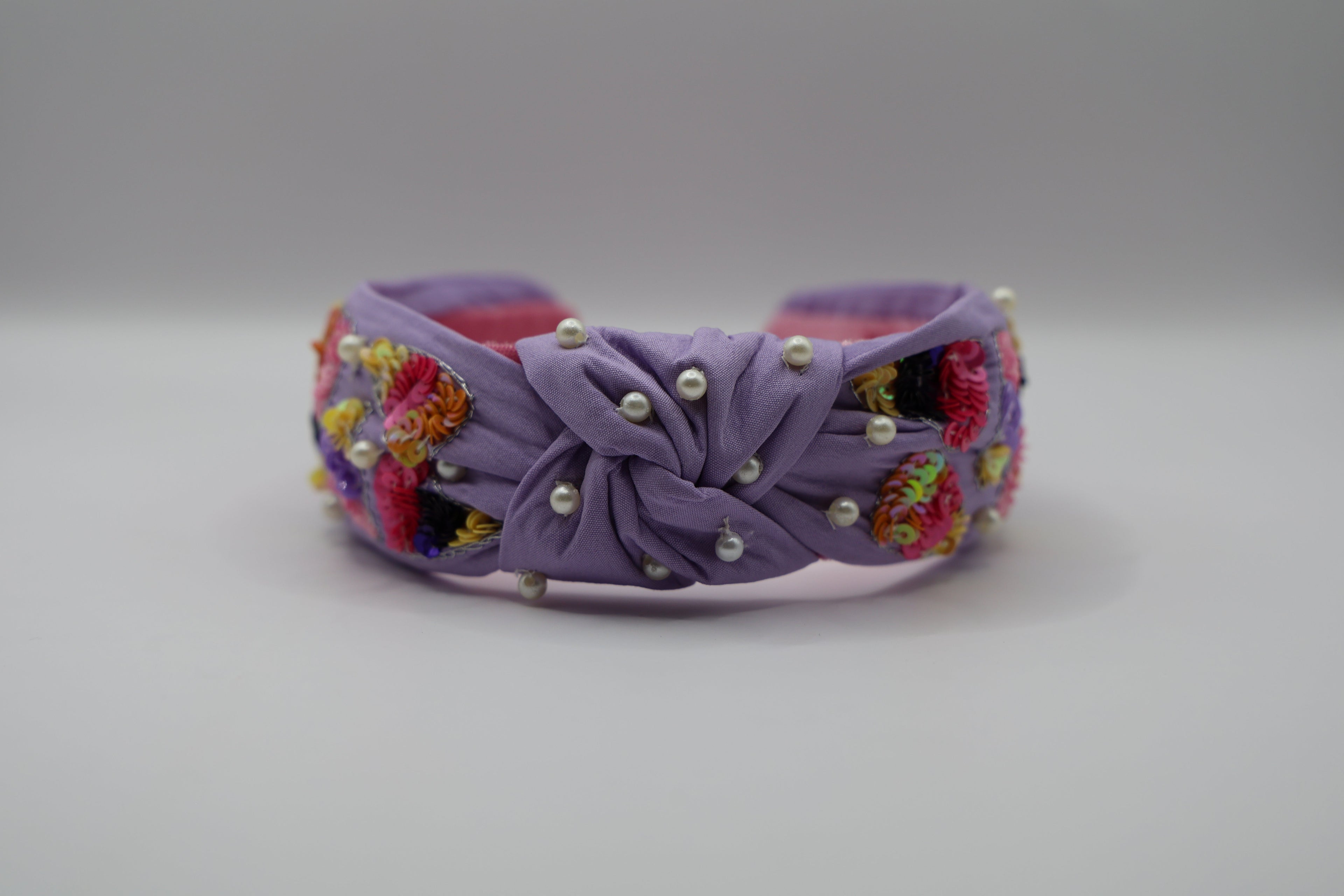 Colorful Candy Corn Beaded Headband