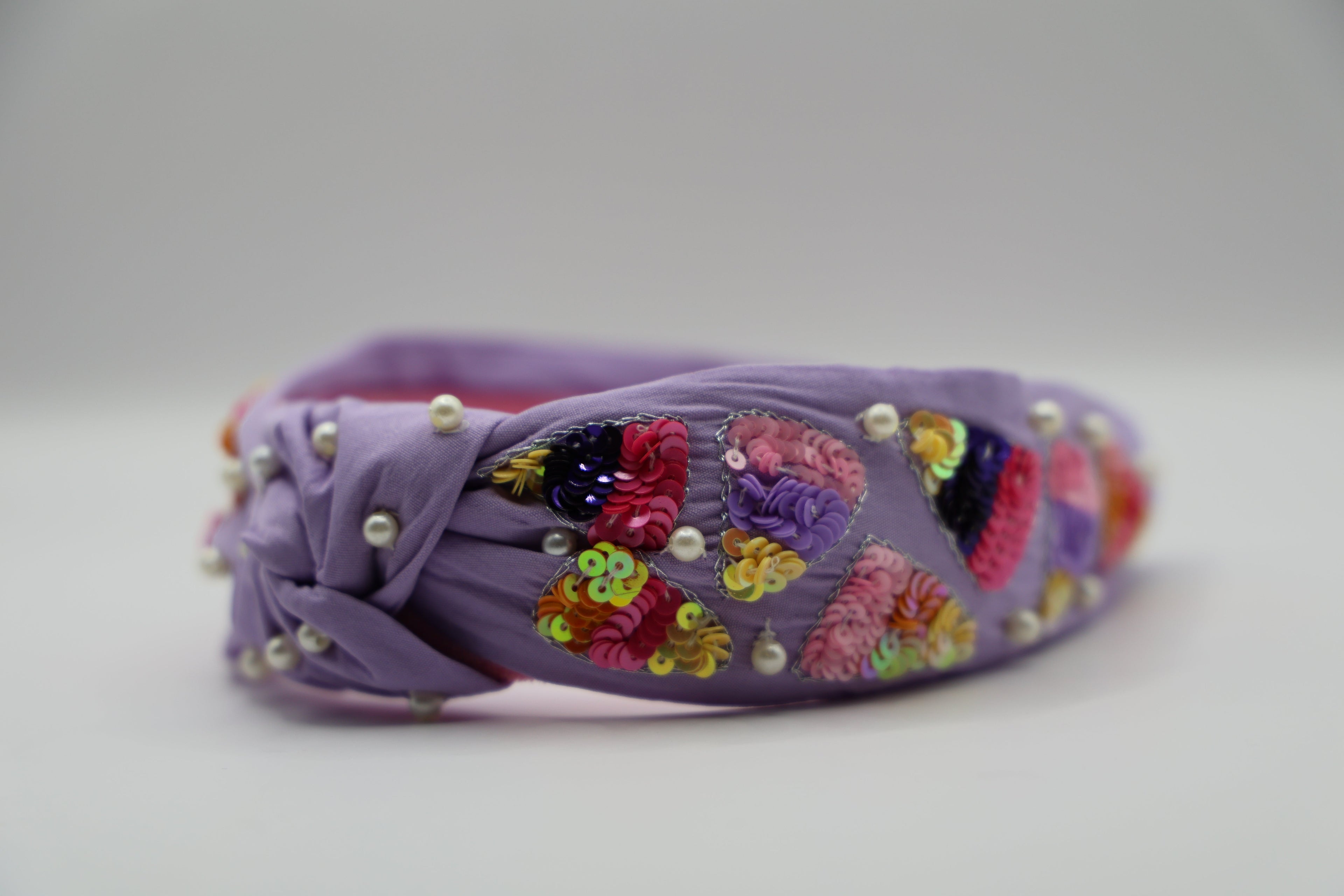 Colorful Candy Corn Beaded Headband