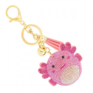 Axolotl Keychain