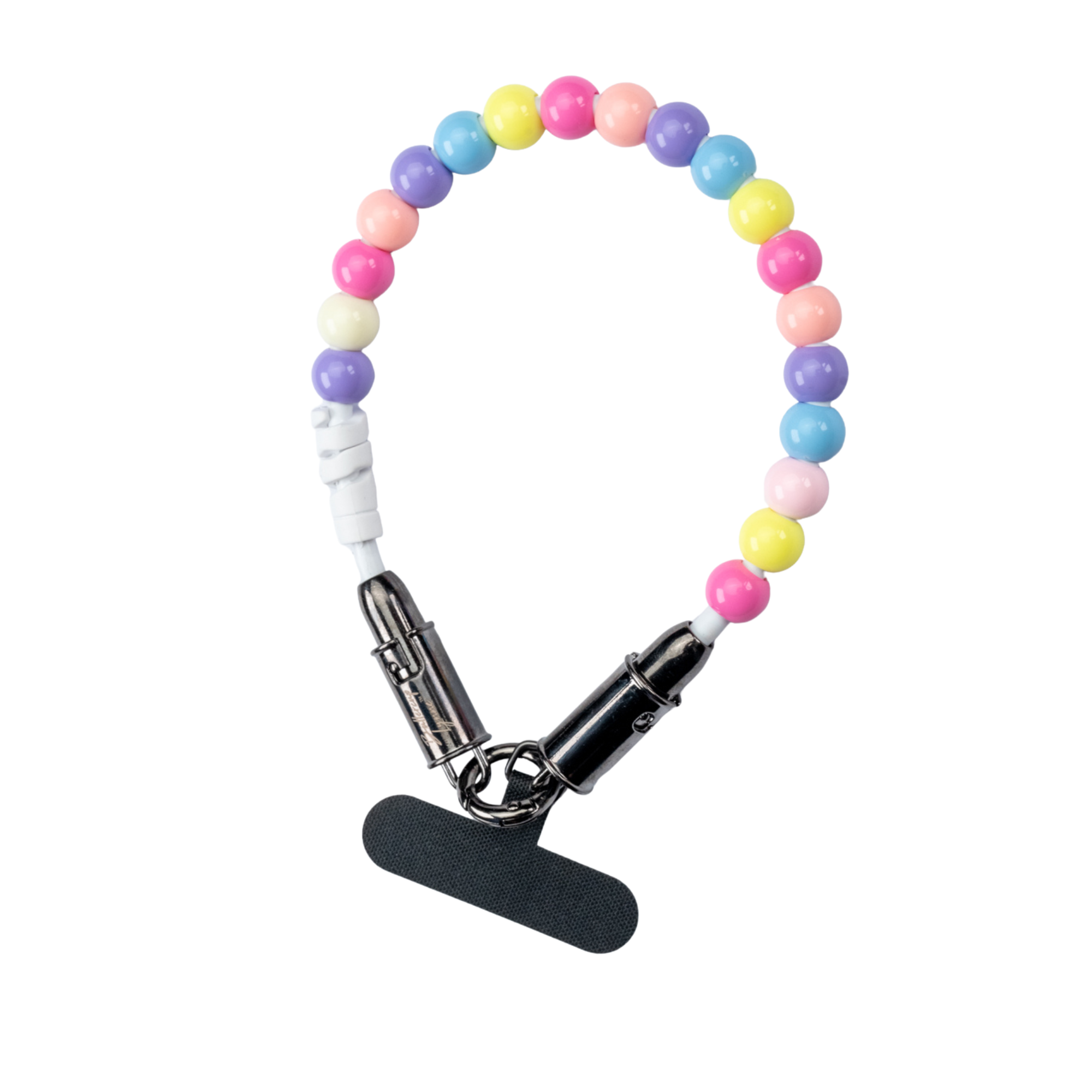 Buttercup Beaded Phone Charging Wristlet Strap