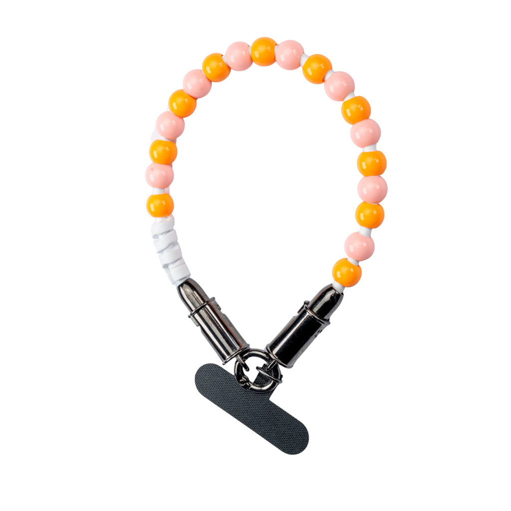 Buttercup Beaded Phone Charging Wristlet Strap