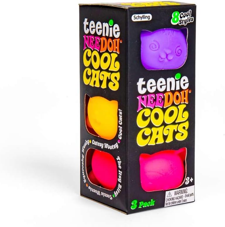 NeeDoh Teenie Cool Cats Mystery