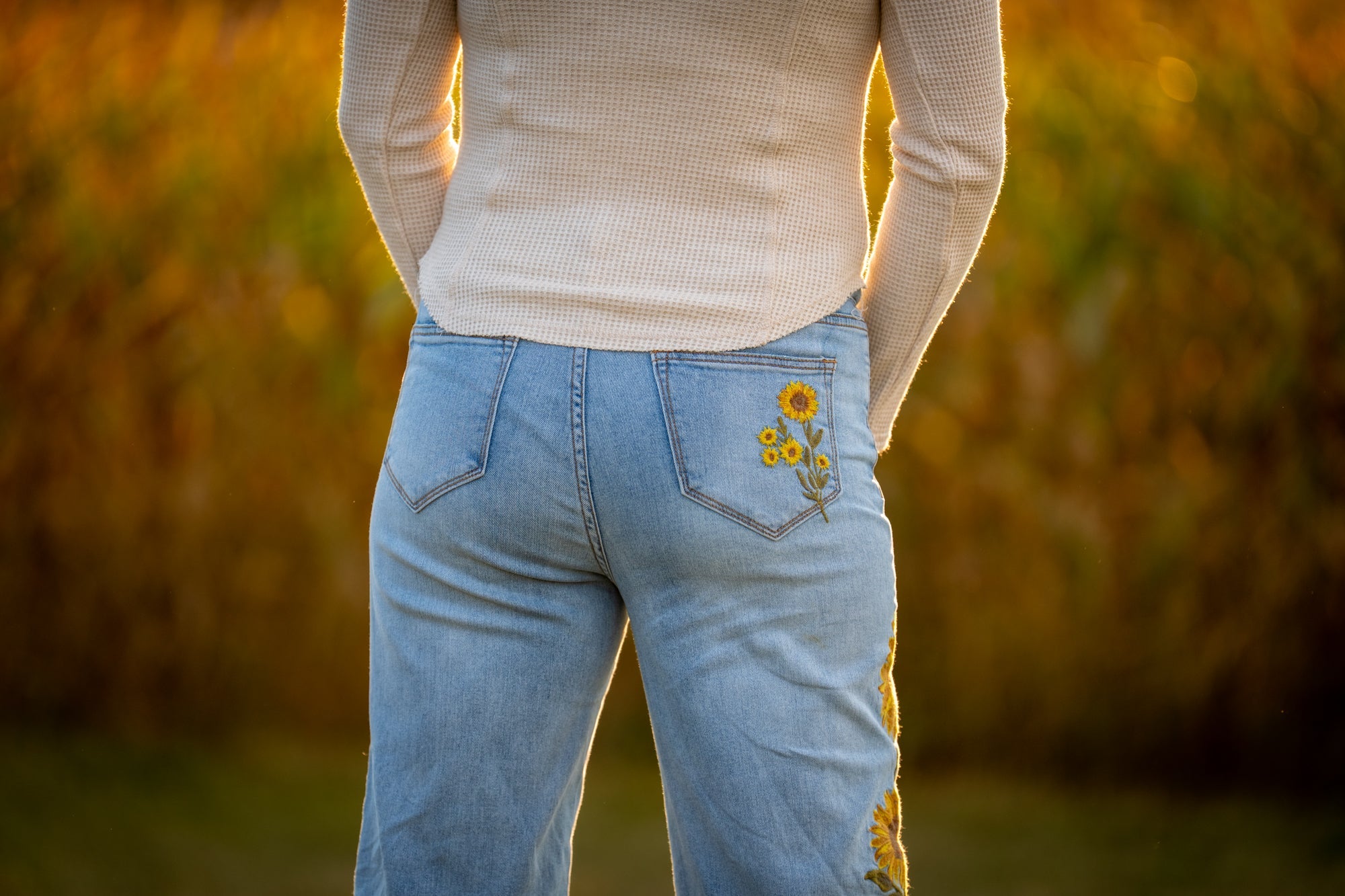 Oli & Hali Sunflower Jeans