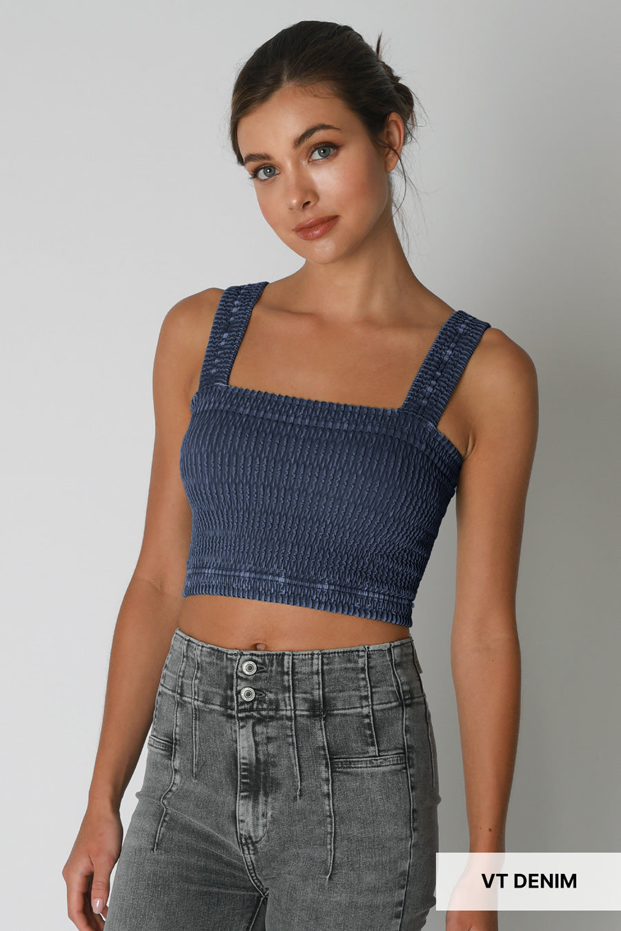 Square Neck Seamless Top – Nikibiki USA