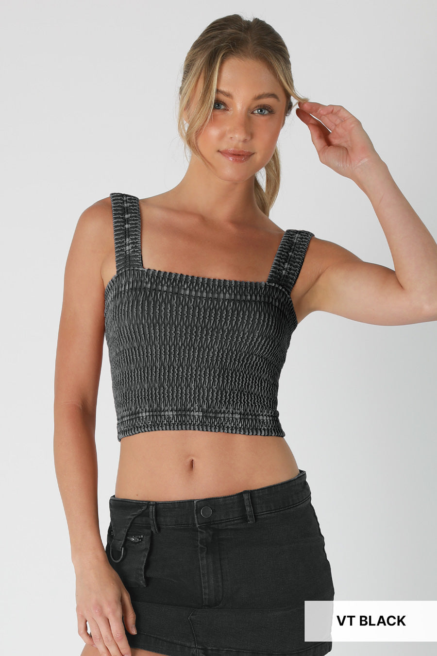 Square Neck Seamless Top – Nikibiki USA