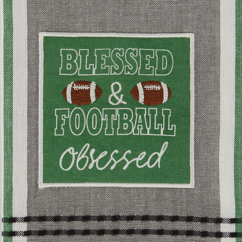 Game Day Embellished Dishtowels