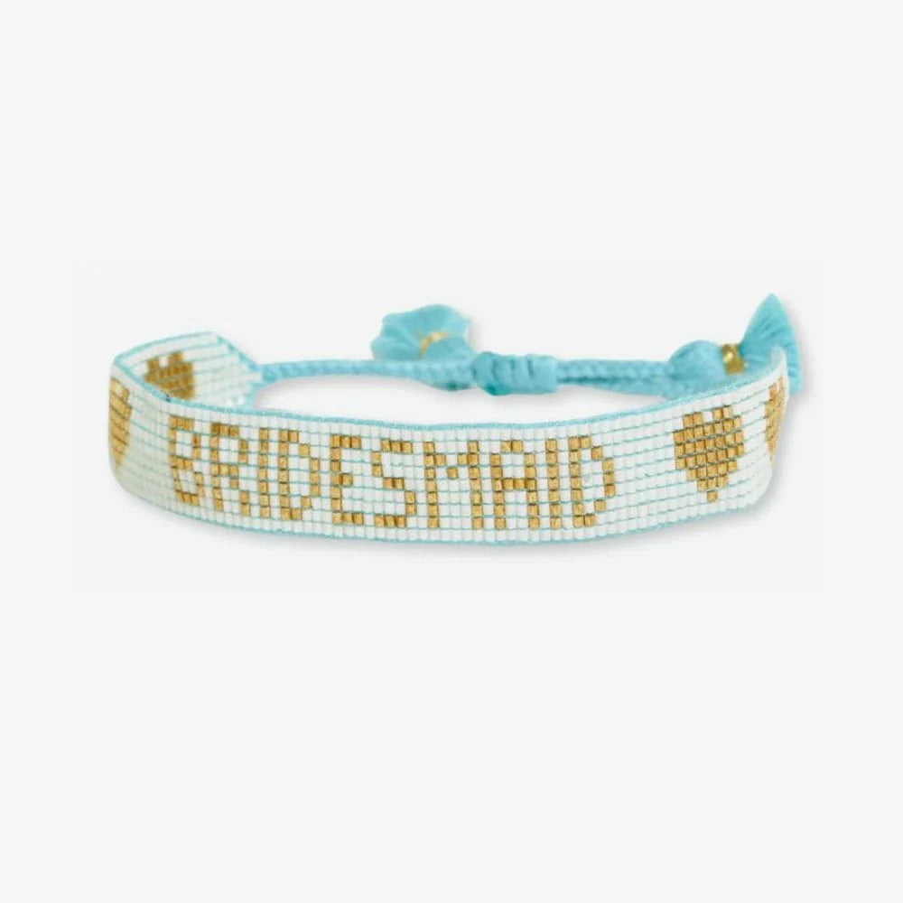 Gabby "Bridesmaid" Adjustable Beaded Bracelet