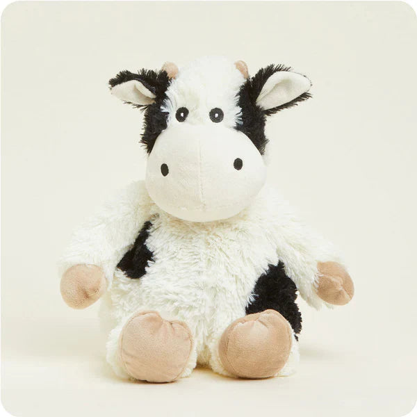 Warmies® Microwavable Plush – Black & White Cow, Capybara, Golden Dog, or Moose