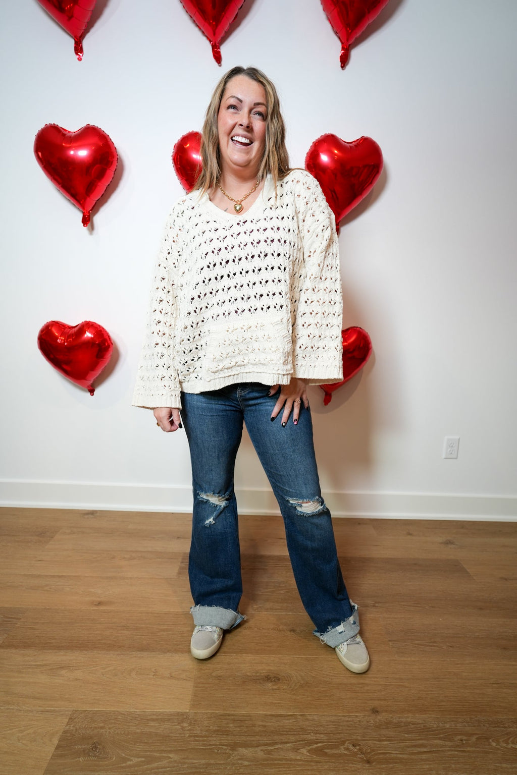 Gently Sway Hooded Bolero Sweater