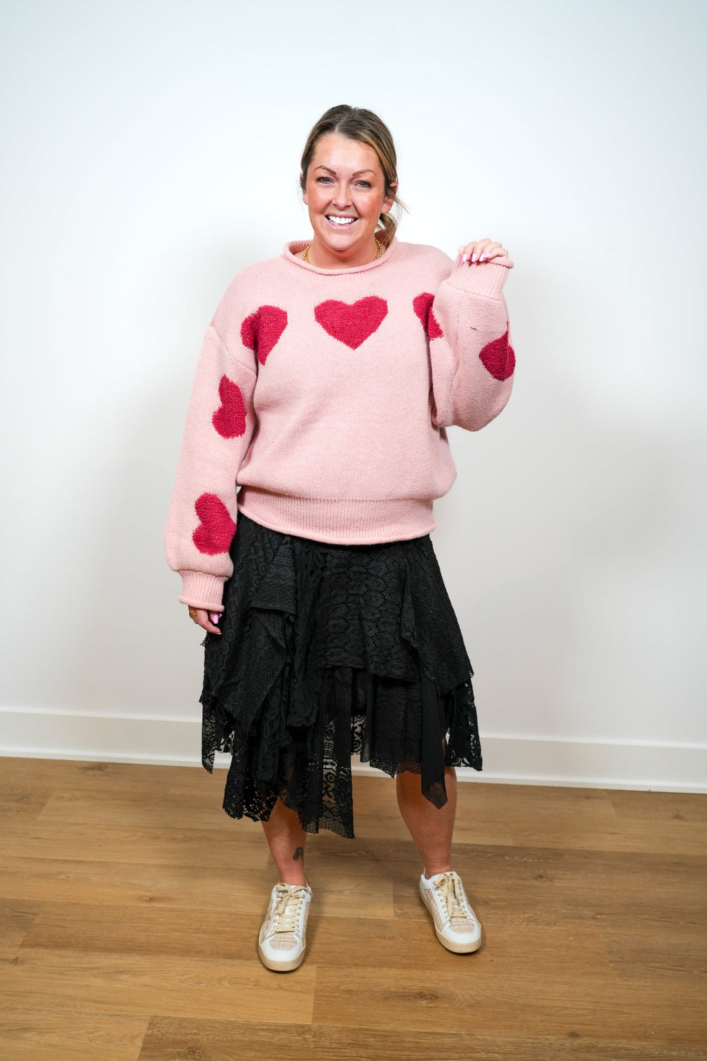 Elegant Adventures Lace Mid Skirt