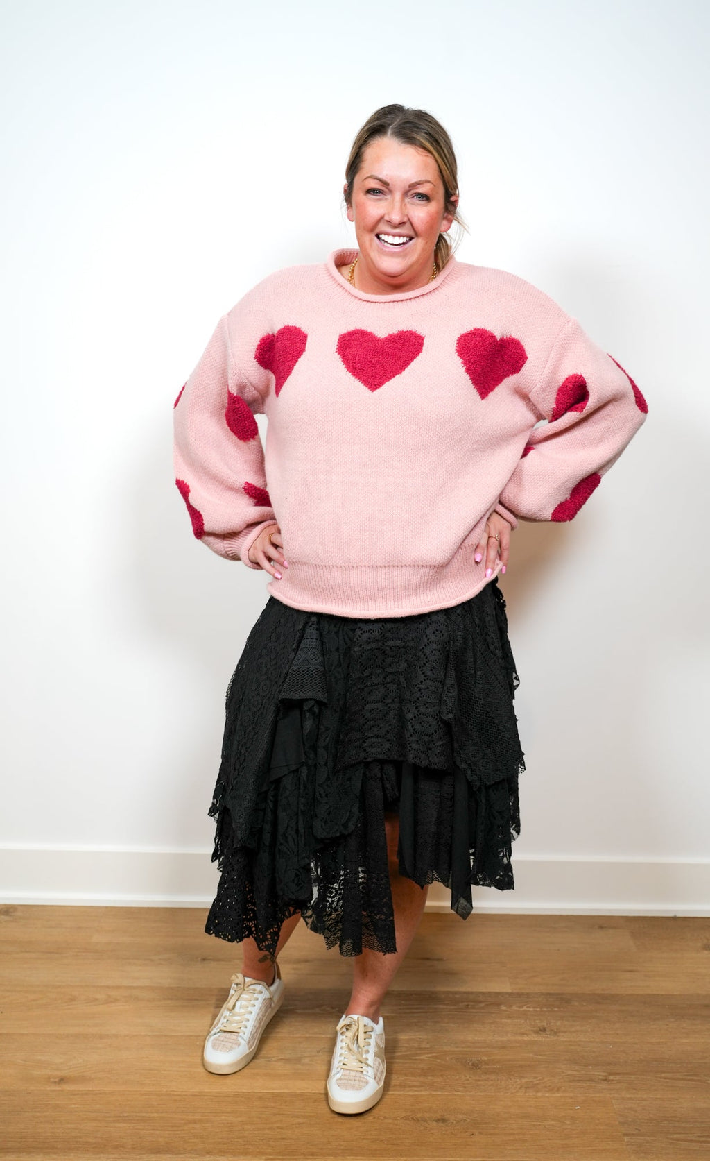 Elegant Adventures Lace Mid Skirt