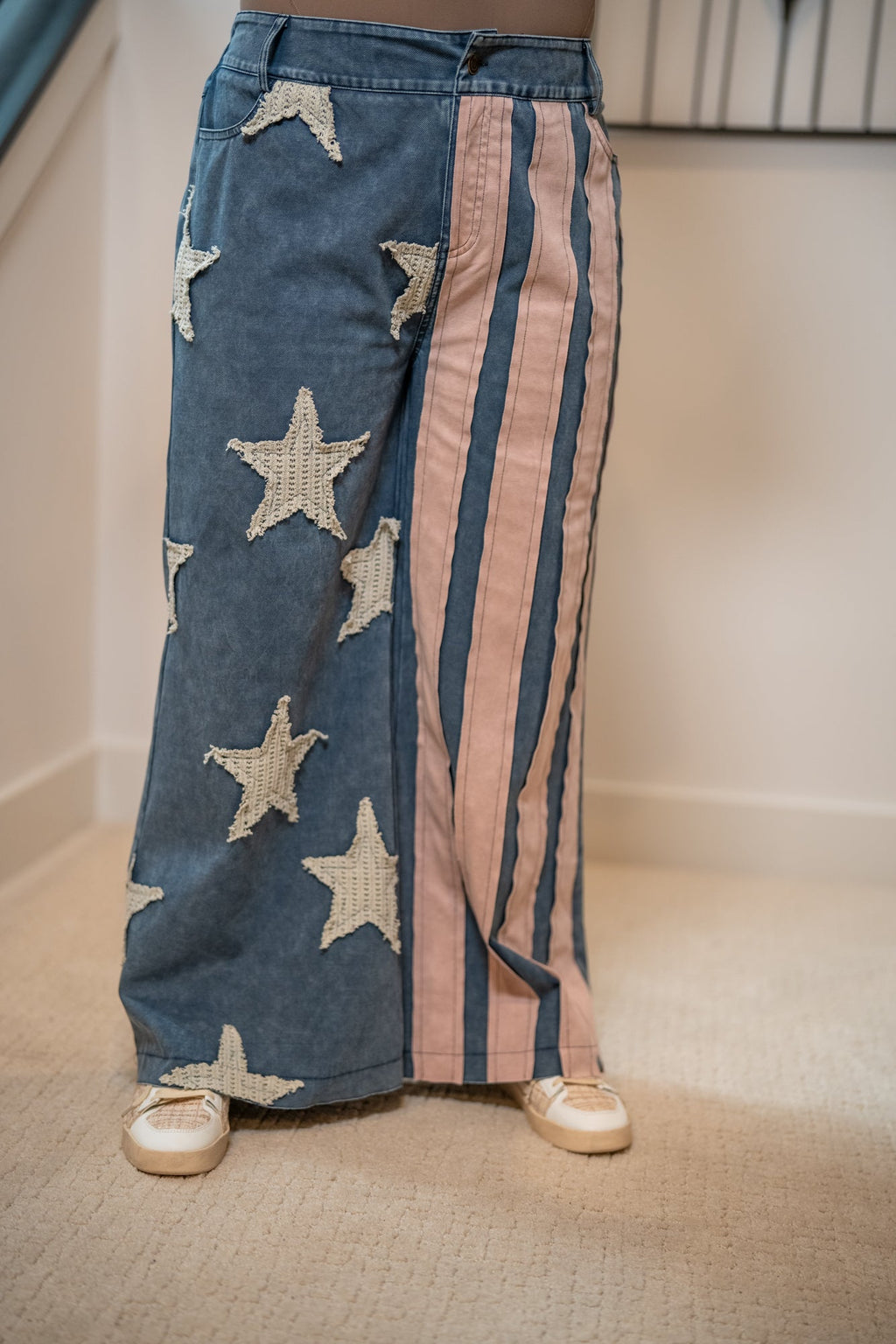 Oli & Hali American Flag Pants