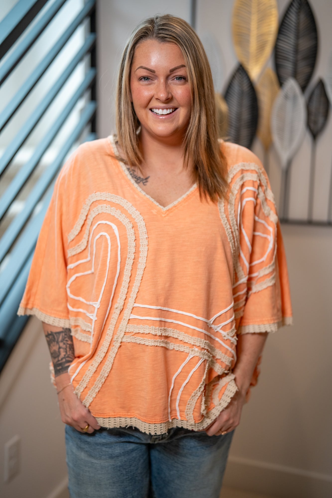 Connective Hearts Top