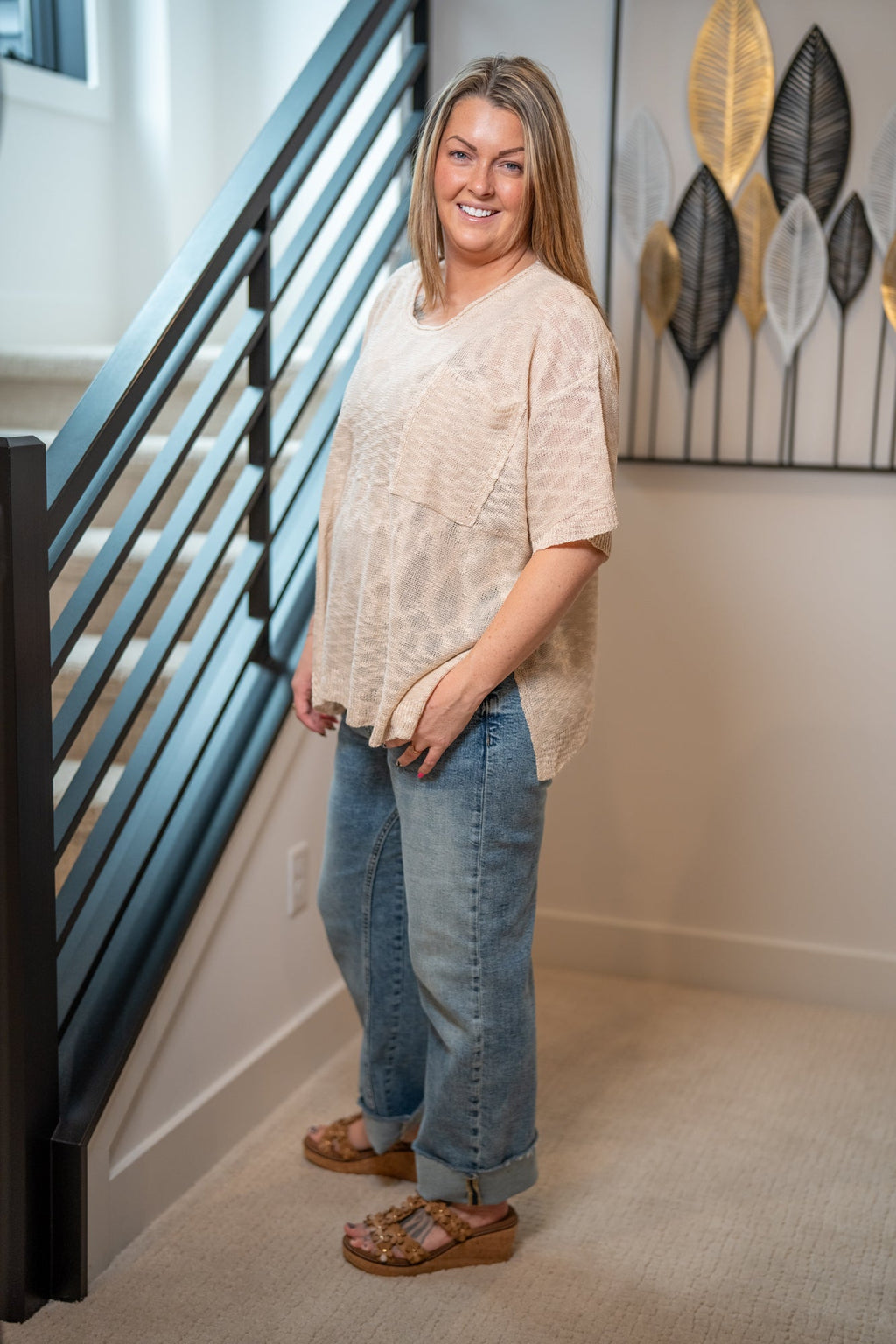 Loose Knit Sweater Tunic