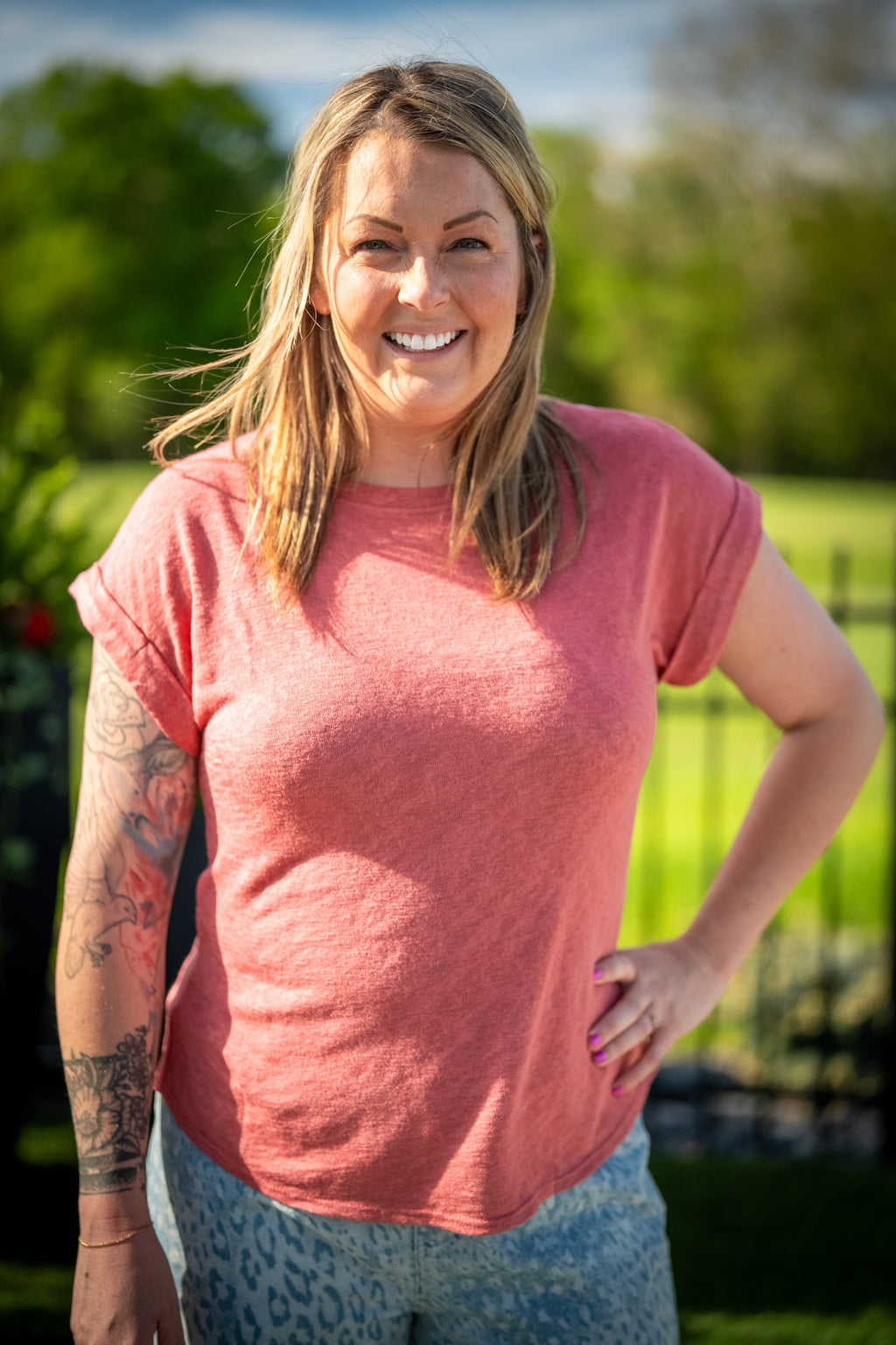 Soft Serve Slub Knit Tee