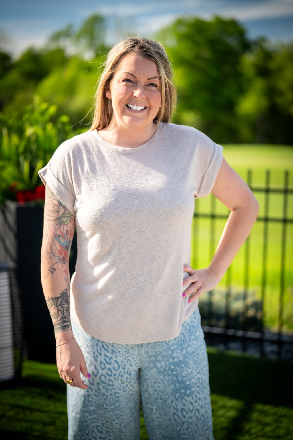 Soft Serve Slub Knit Tee