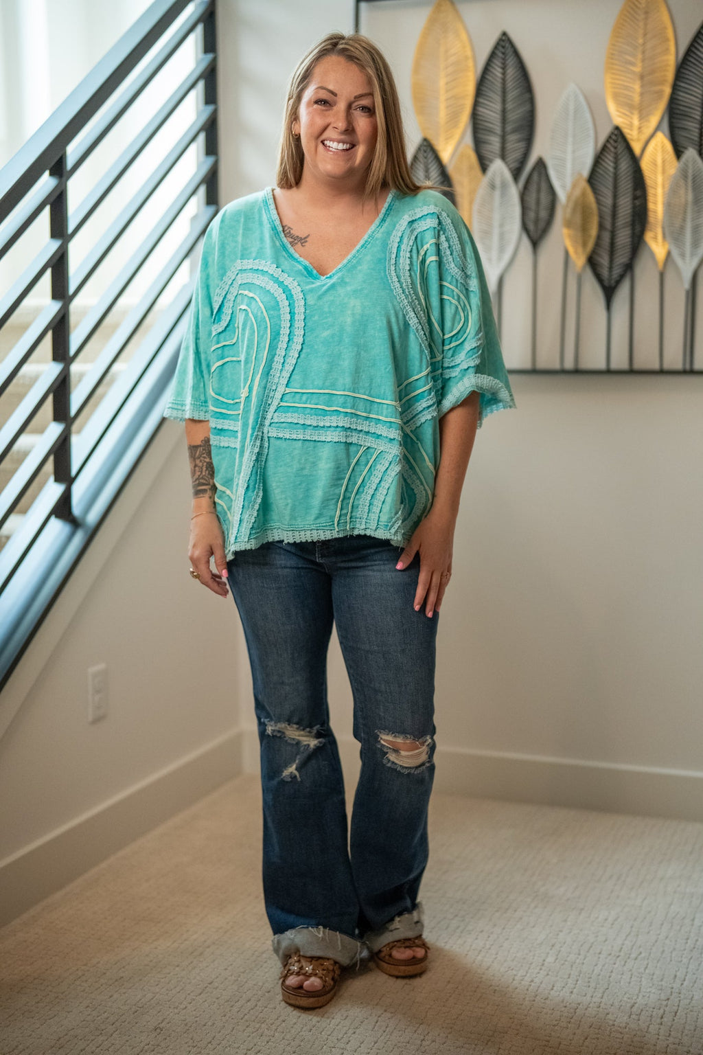 Connective Hearts Top