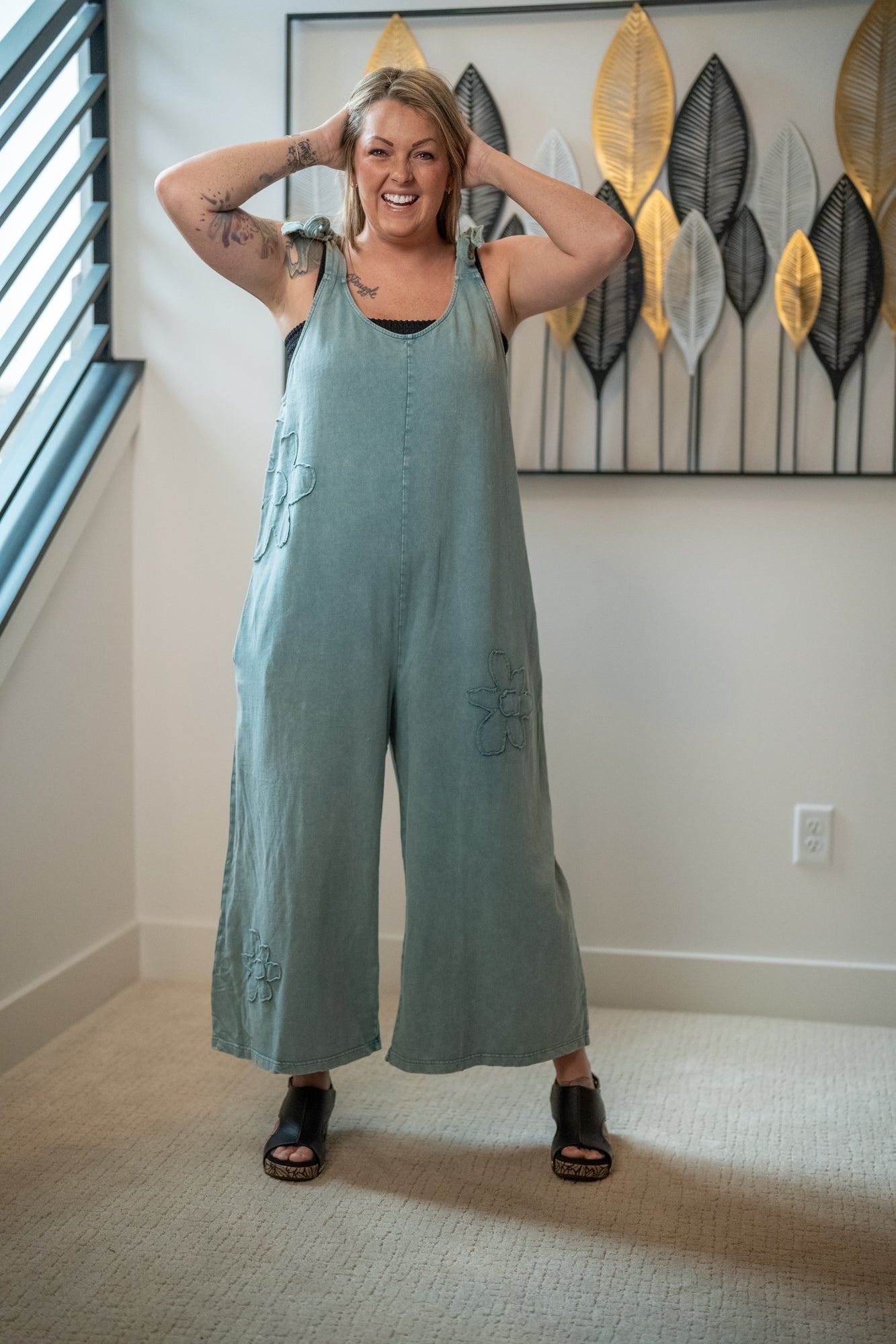 Best Day Ever Flower Patch Jumpsuit