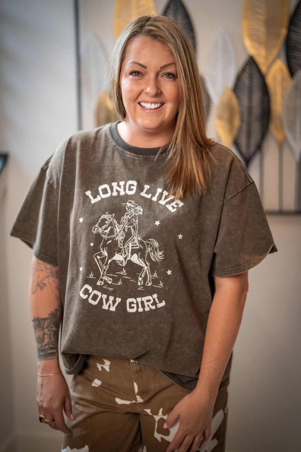 Long Live Cow Girl Tee