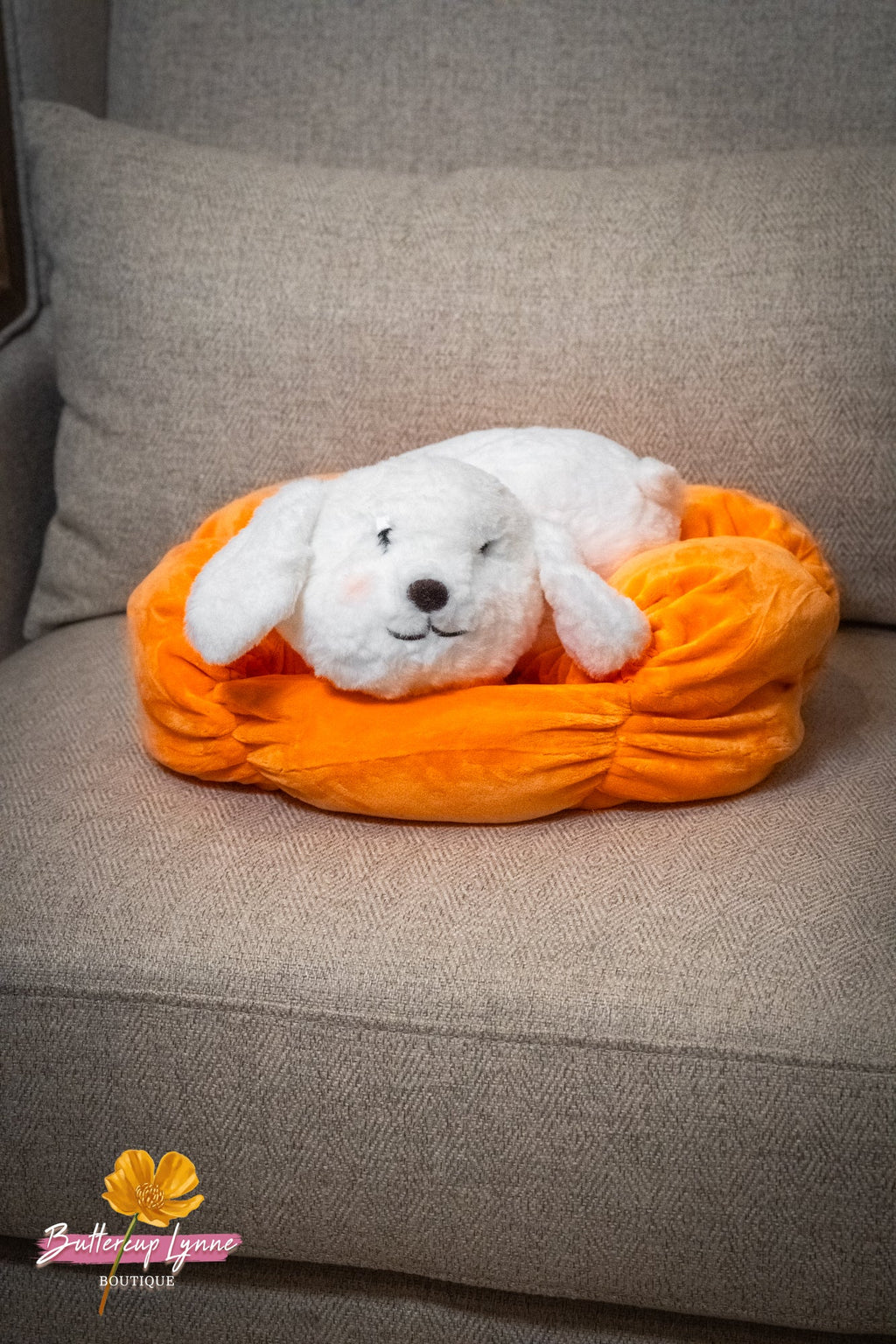 Pumpkin Kisses Pup Pillow