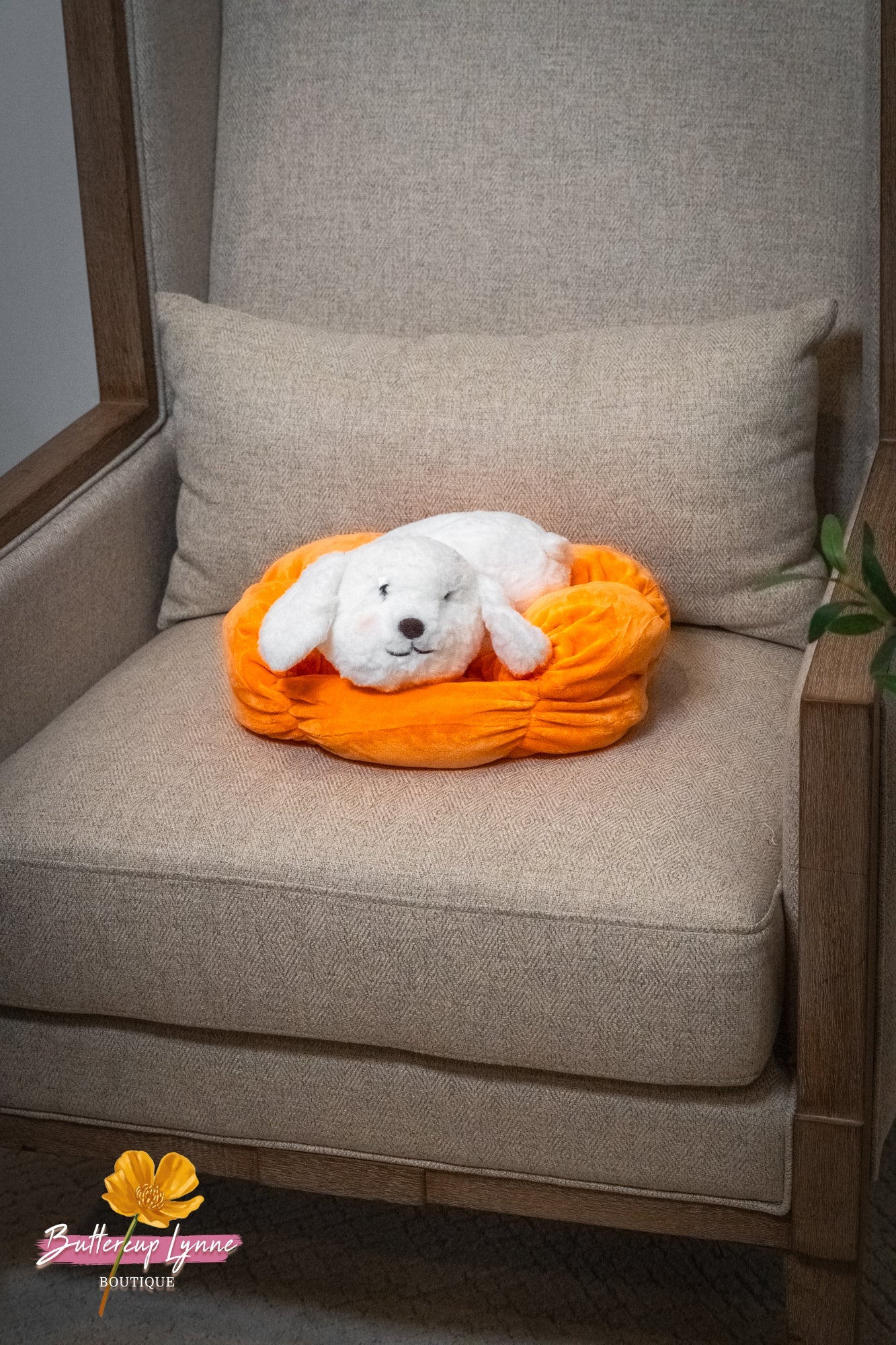 Pumpkin Kisses Pup Pillow