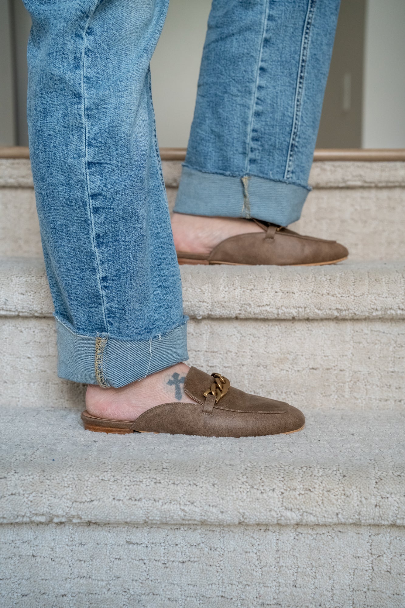 Corkys Keepsake Mule in Tan