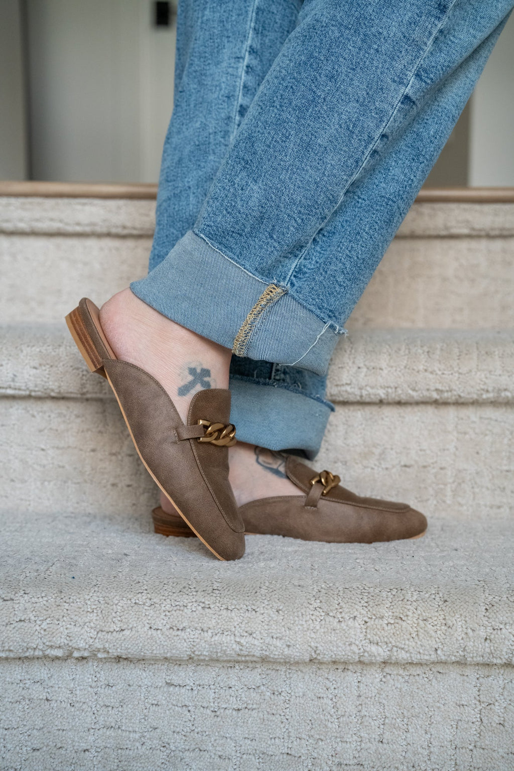 Corkys Keepsake Mule in Tan