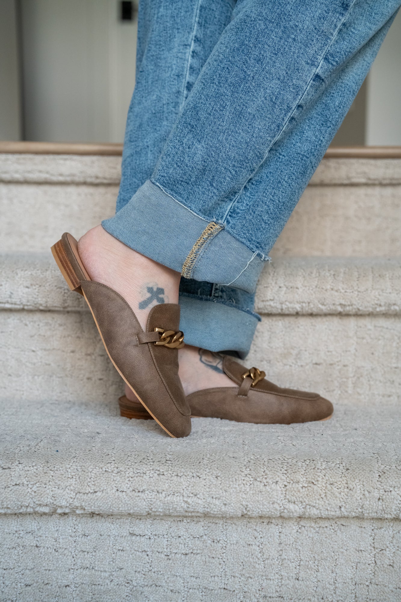 Corkys Keepsake Mule in Tan