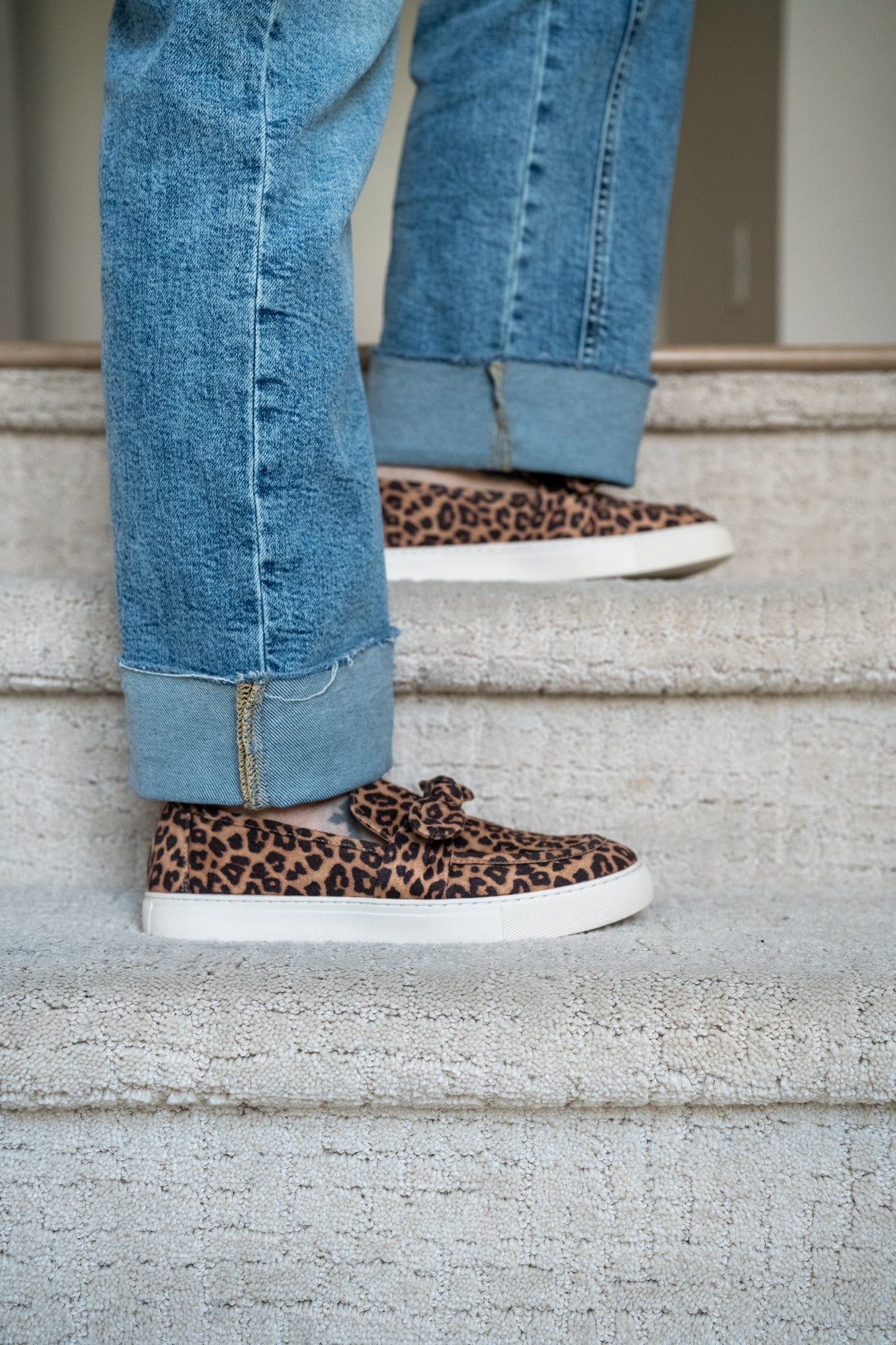 Corkys Why Knot Leopard Slip-On Sneaker