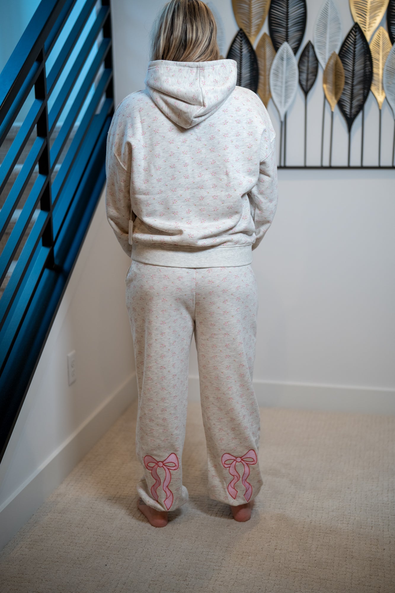 Pink Bow Alice Joggers - Simply Southern