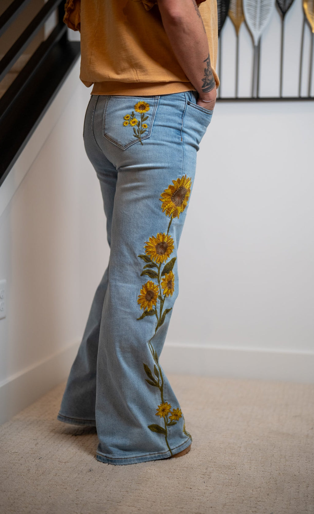 Oli & Hali Sunflower Jeans
