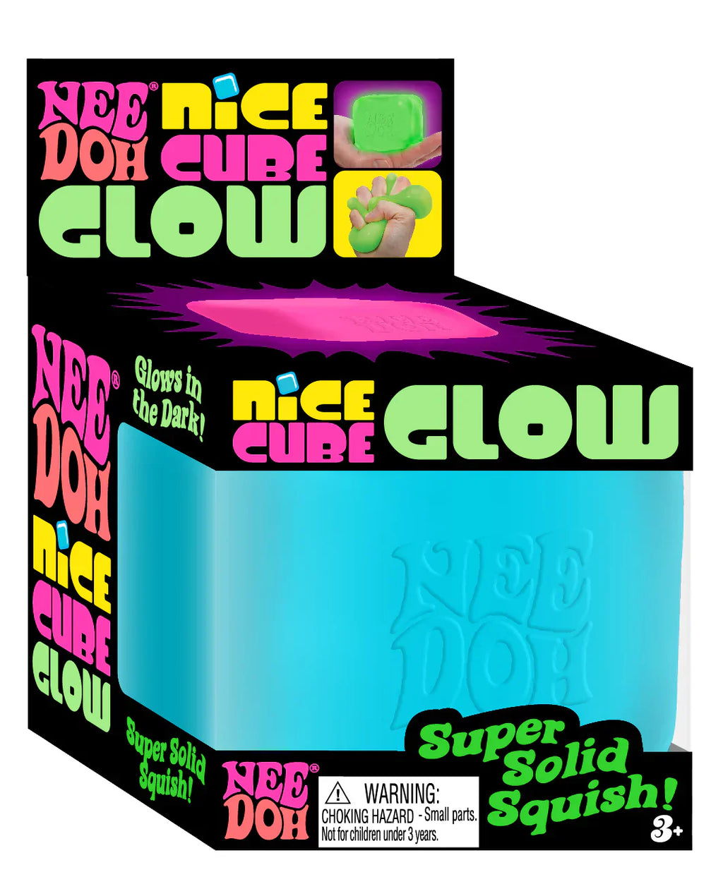 NeeDoh Glow Nice Cube