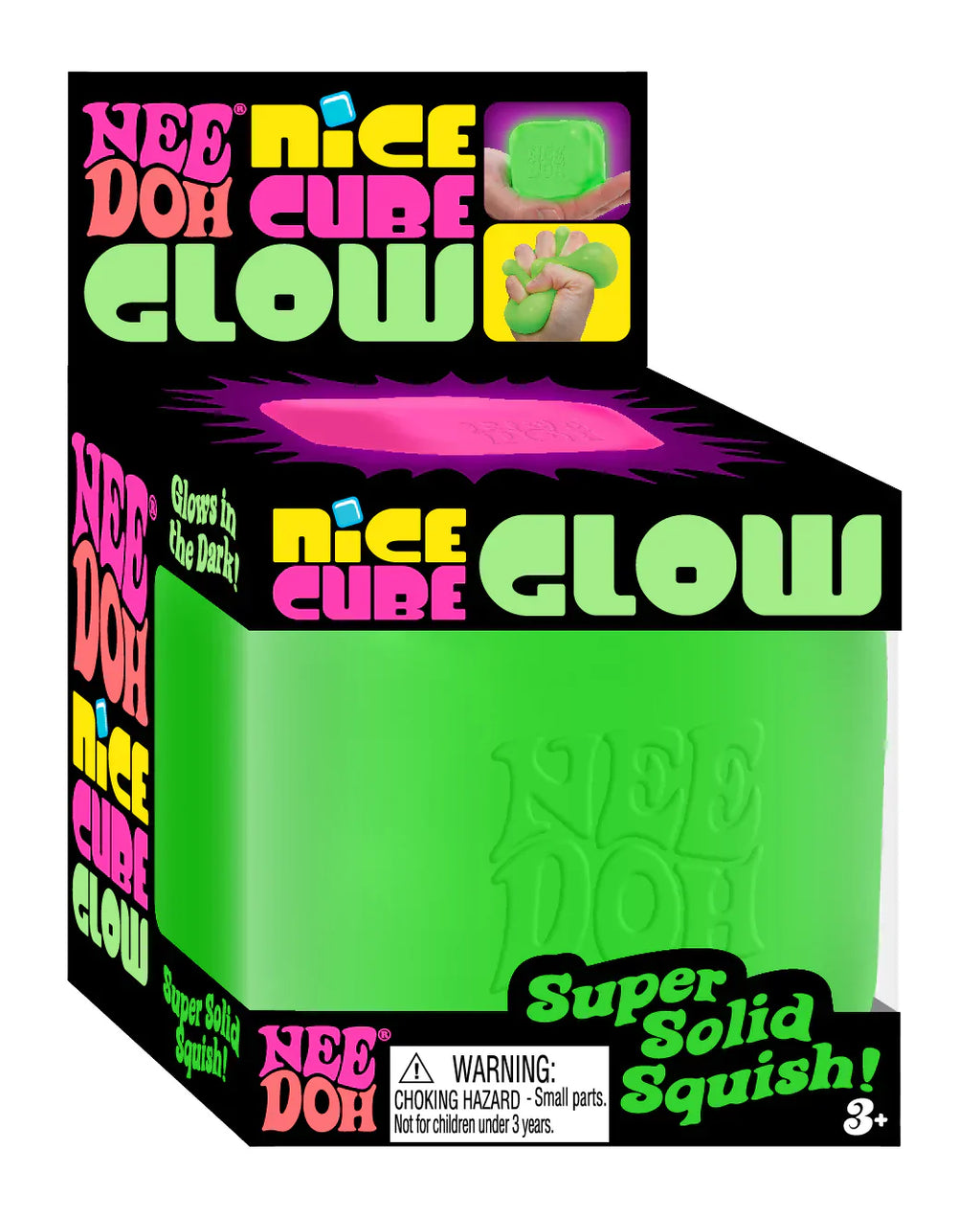 NeeDoh Glow Nice Cube