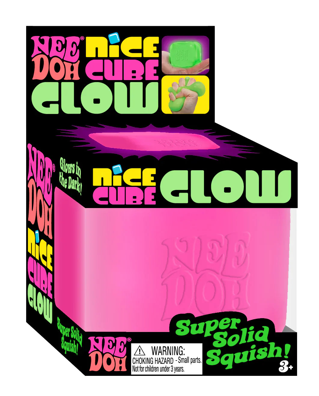 NeeDoh Glow Nice Cube