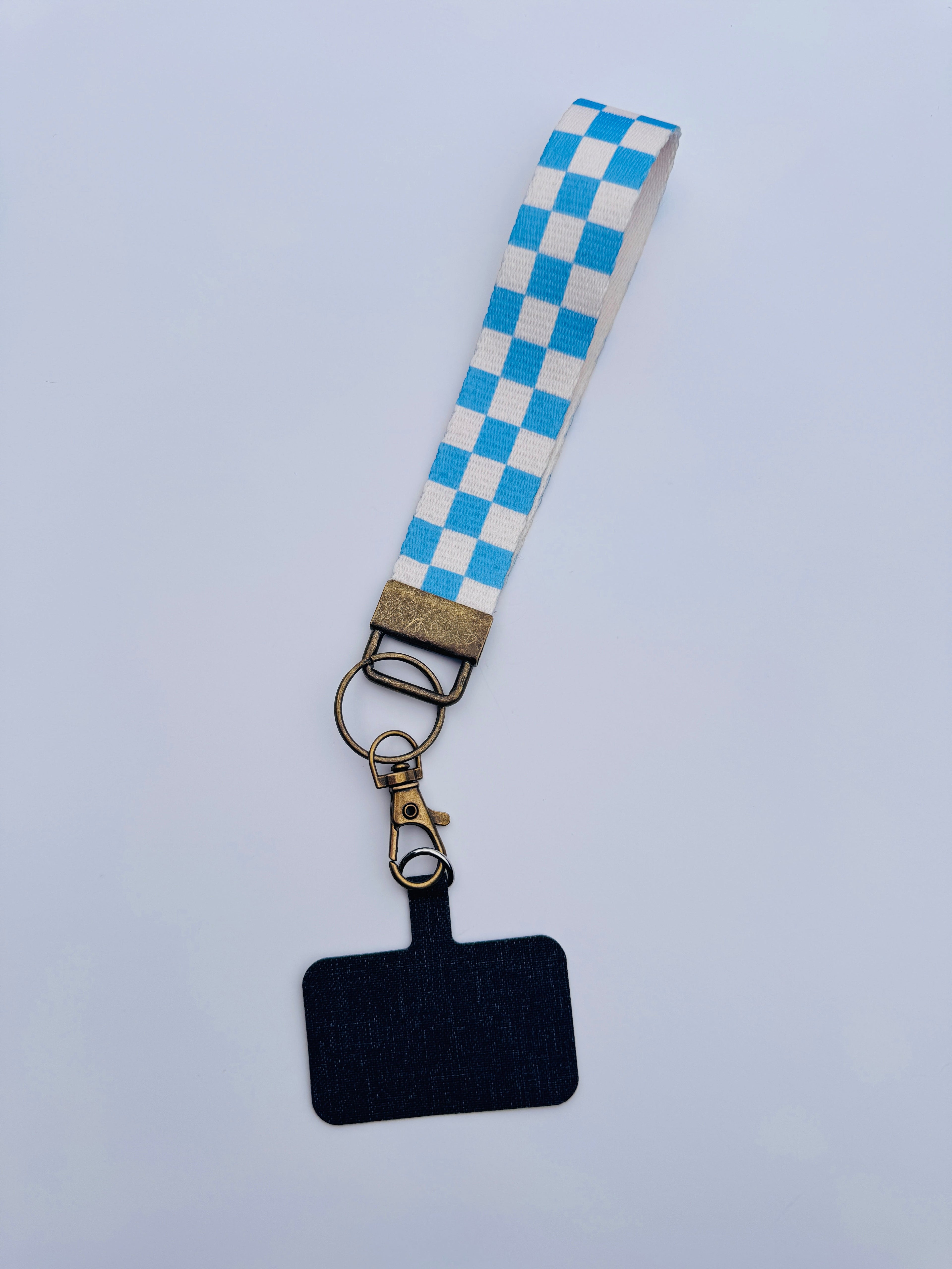 Canvas Wrist Phone Keychain Lanyard