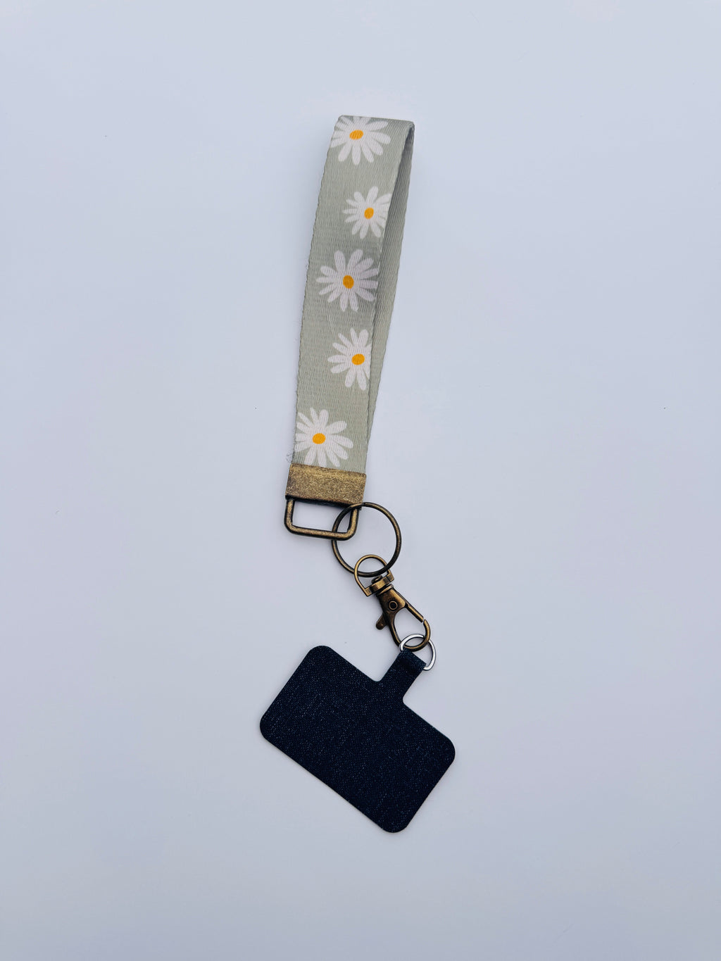 Canvas Wrist Phone Keychain Lanyard
