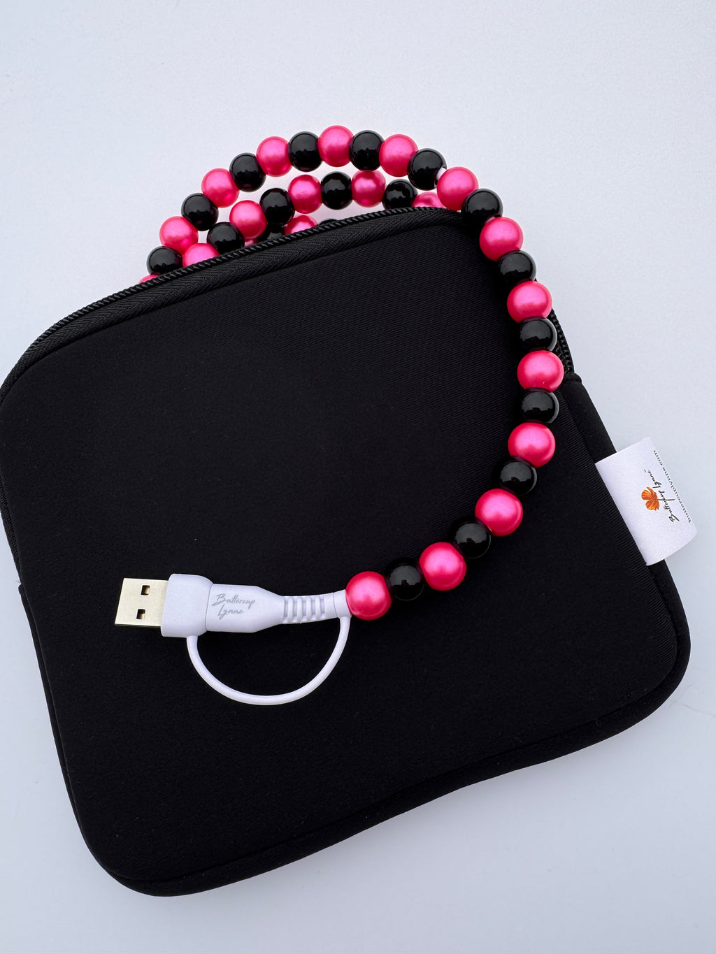 Buttercup Lynne Neoprene Charging Cord Zipper Pouch