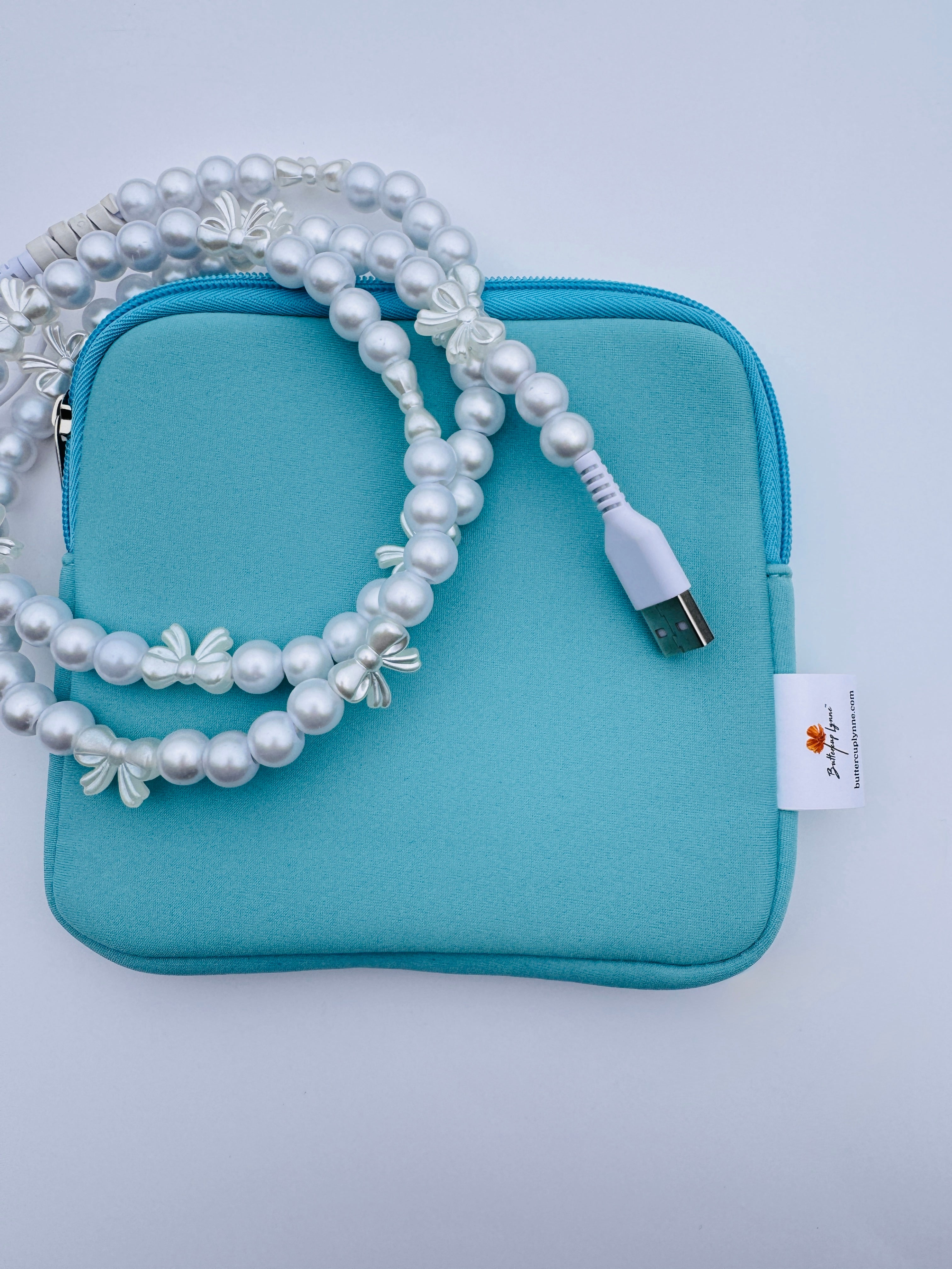 Buttercup Lynne Neoprene Charging Cord Zipper Pouch