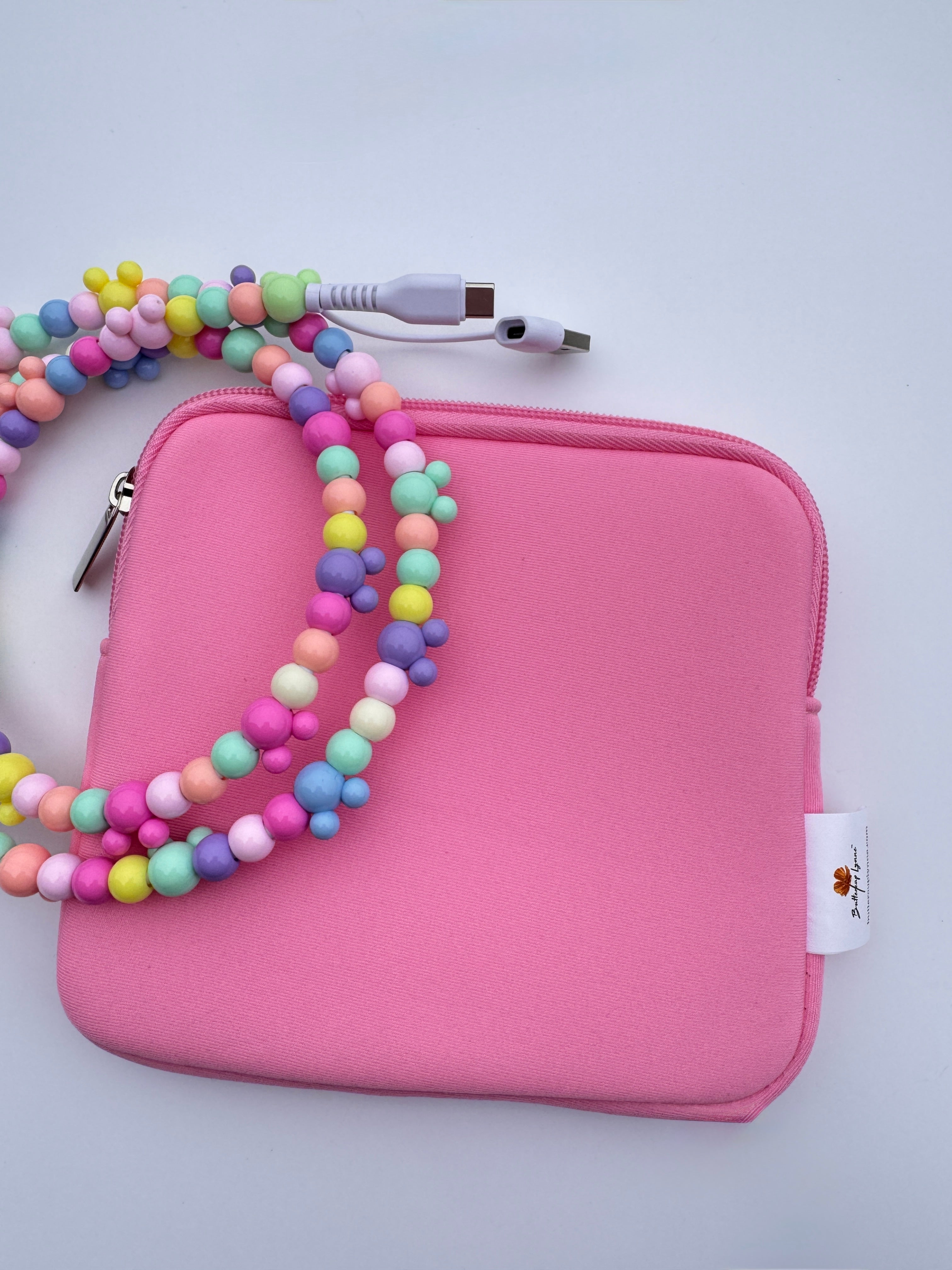 Buttercup Lynne Neoprene Charging Cord Zipper Pouch