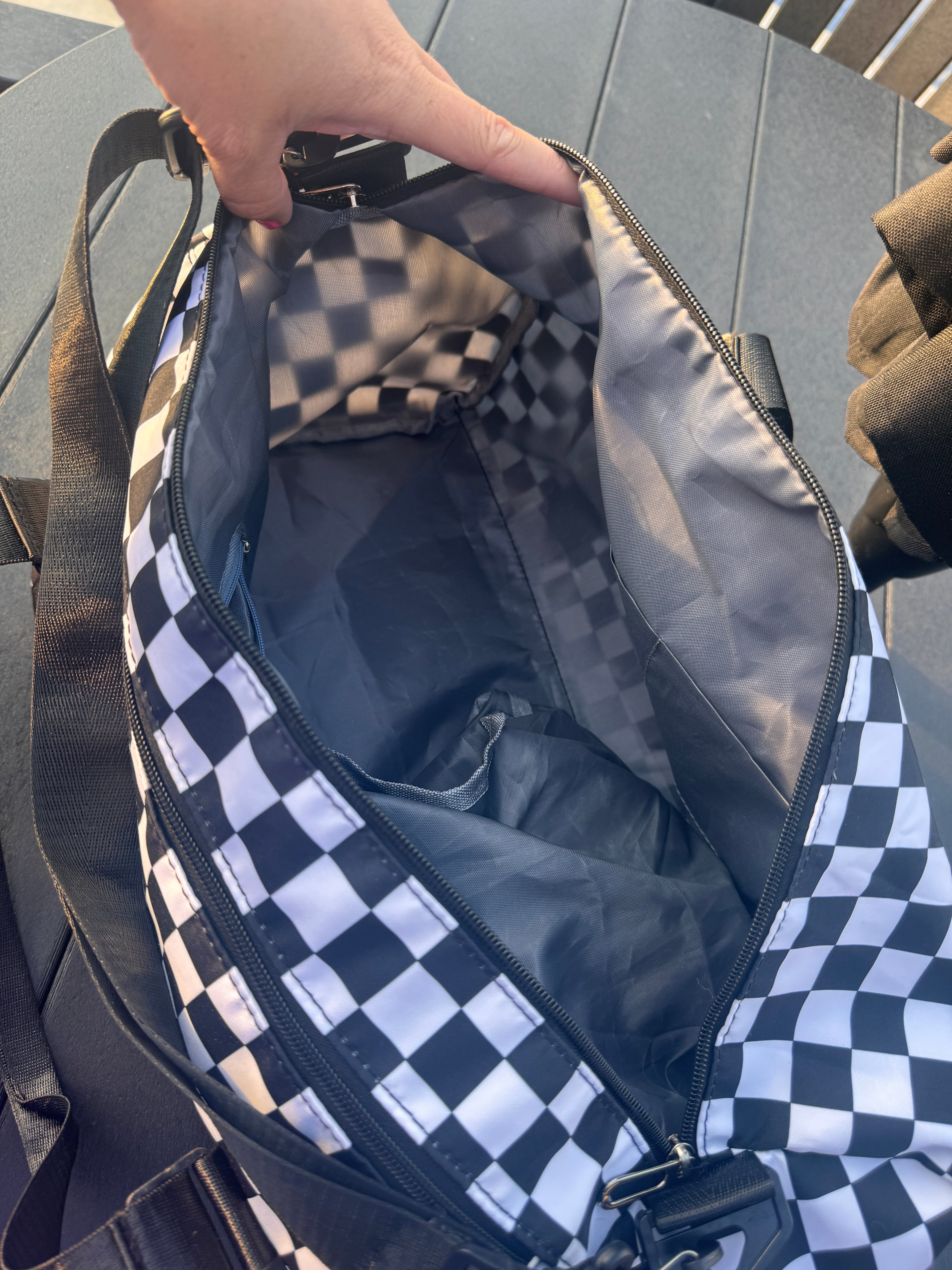 The Check Me Out Weekender Bag