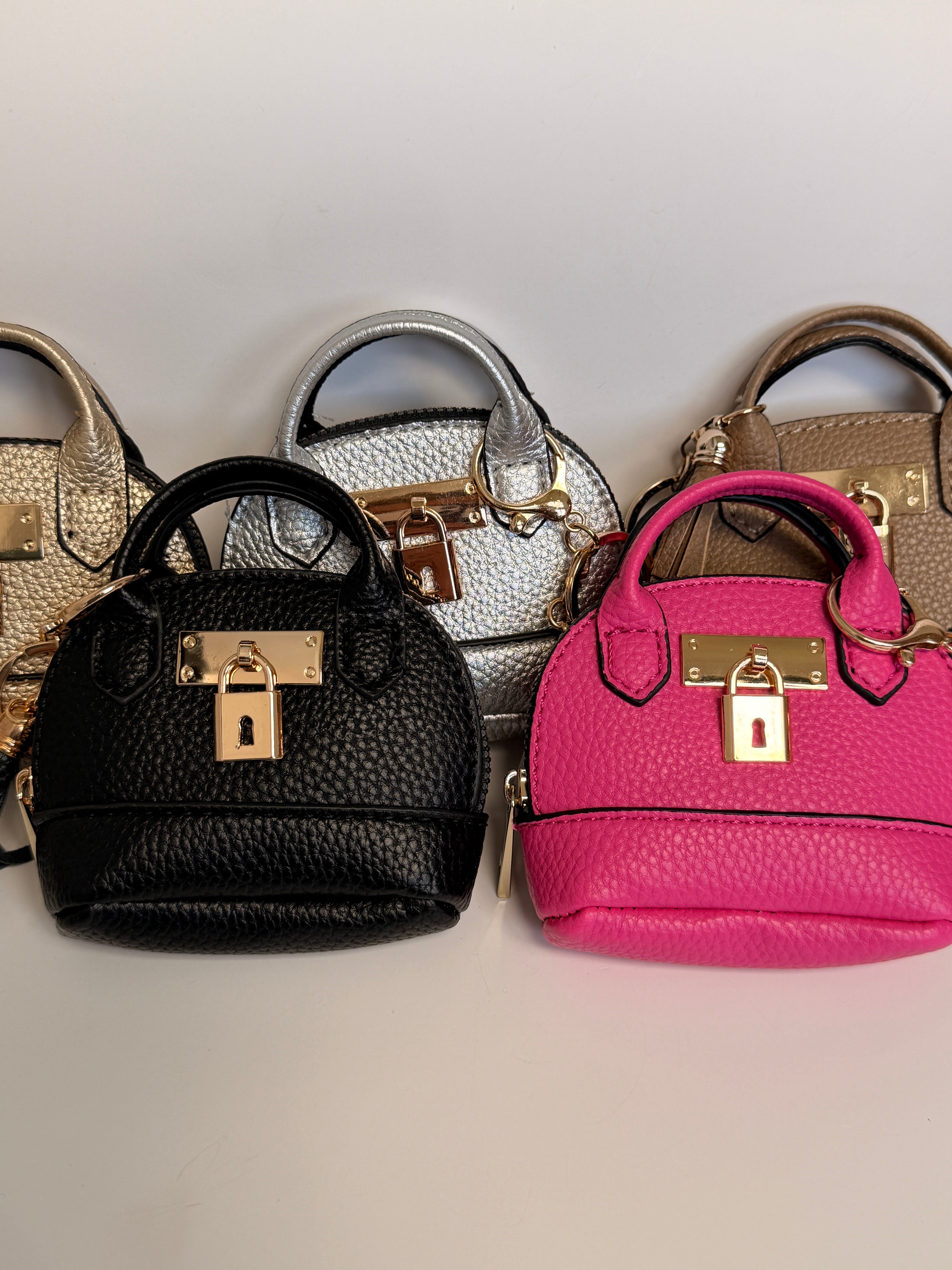 Miniature Tote Bag - Coin Purse, Bag Charm, Keychain - Special Surprise