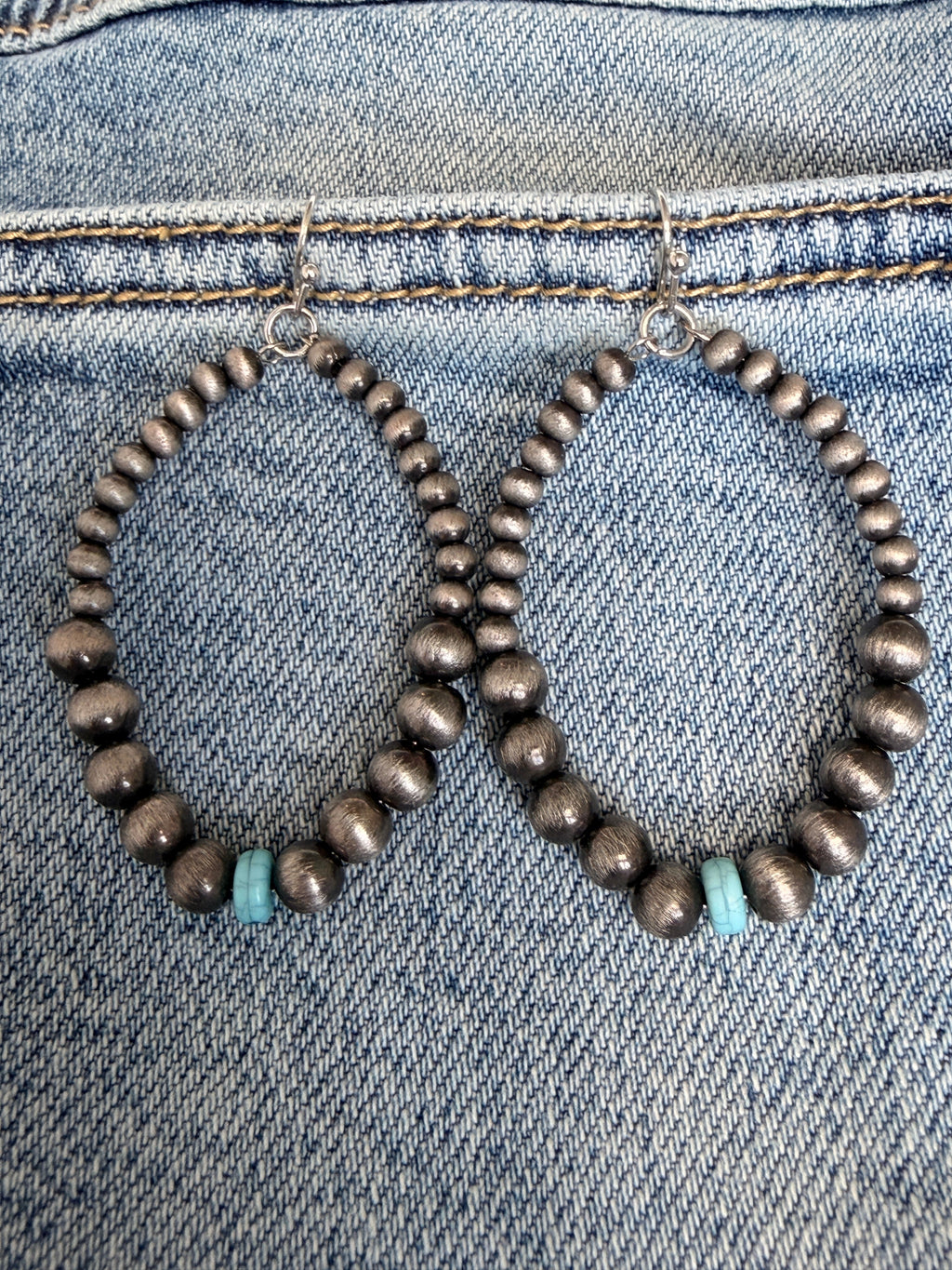 Cowgirl Chrome Teardrop Earrings – Cowgirl Chrome Accessory