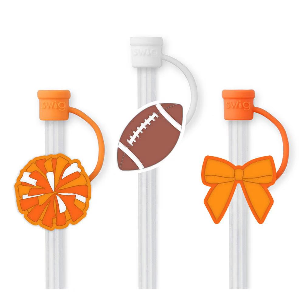 We've Got Spirit Gameday Straw Topper Set Swig