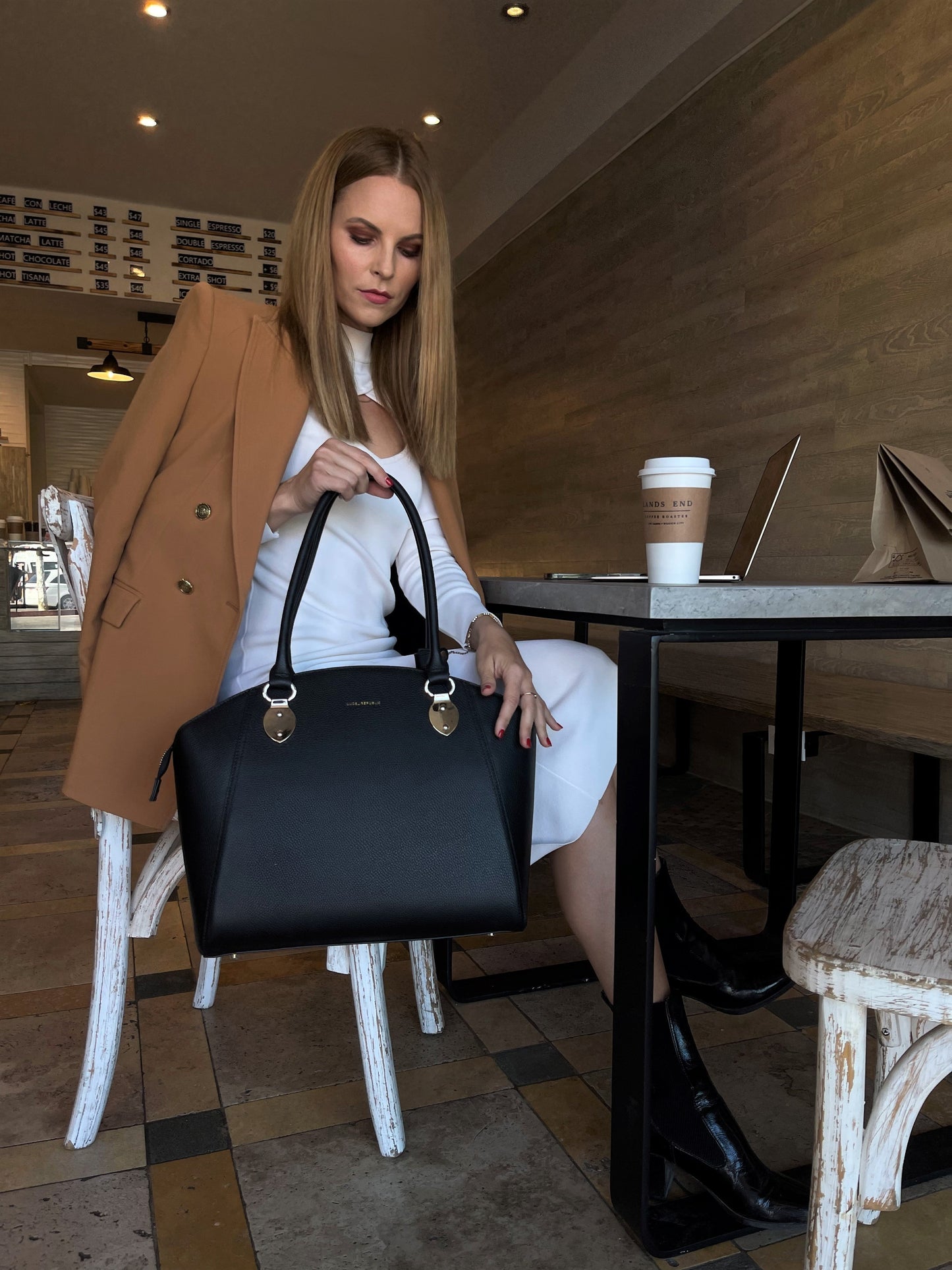 SNEAKIFY LAPTOP HANDBAG ITALIAN LEATHER