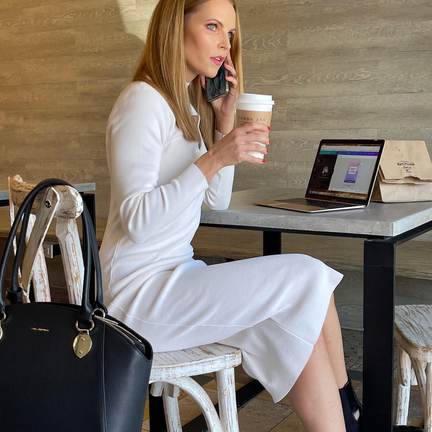 SNEAKIFY  LAPTOP HANDBAG  ITALIAN LEATHER