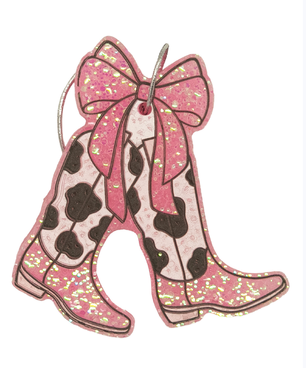 Cowboy Boot Air Freshener in Warm Vanilla Sugar- Simply Southern