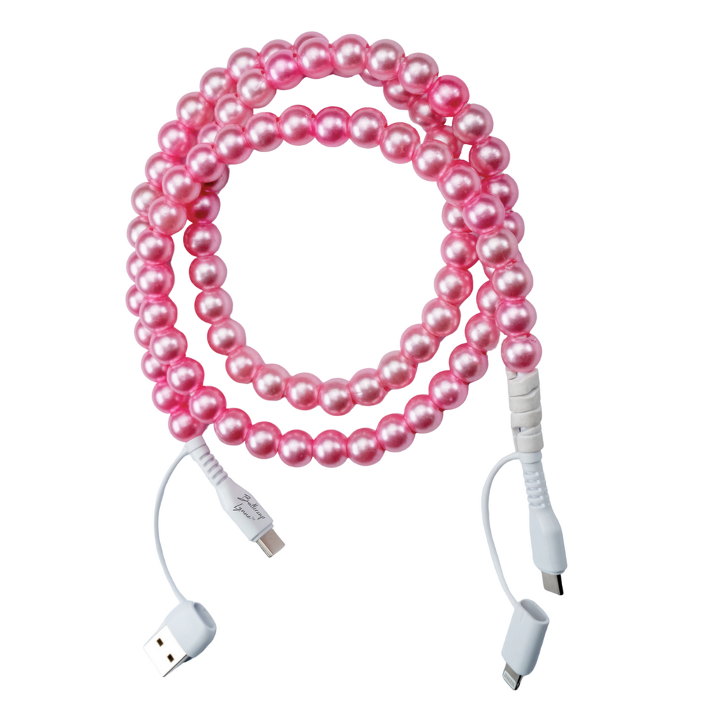 Buttercup 4-in-1 Beaded Charging Cord
